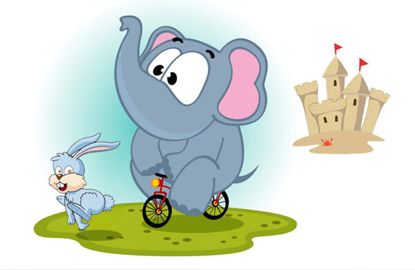 De olifant en het konijn